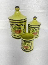 vintage MCM hand painted
