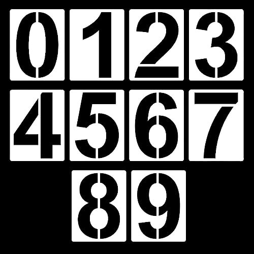 Large number - (10”),