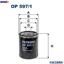 OIL FILTER OP 597/1 FOR MAZDA