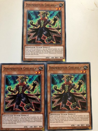 Yugioh dinowrestler coelasilat - dinowrestler,