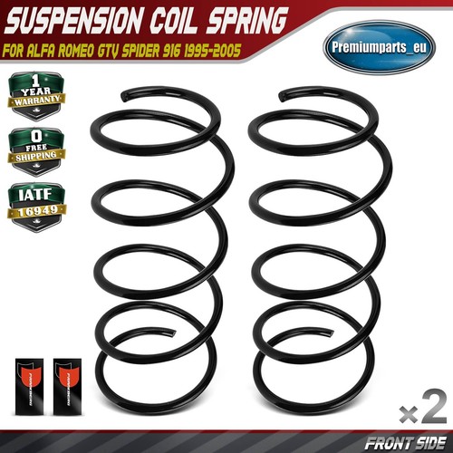 Coil springs front left and - springs,