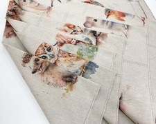 Animal Cushion Panel Sets 6 x