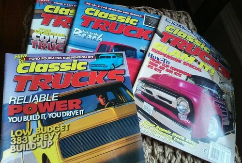 Classic trucks magazine lot - trucks,
