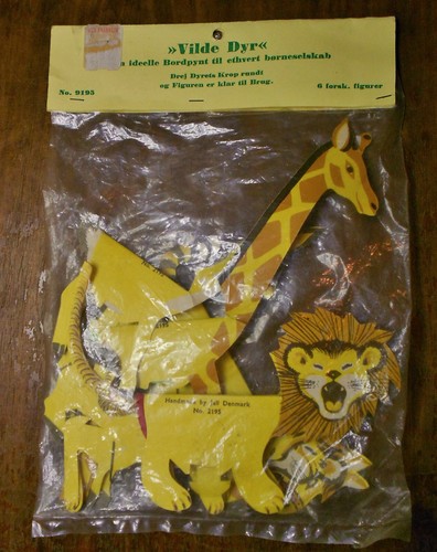 Vintage amscan wild - wild, animal