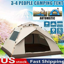 Camping Tent 3-4 Person Easy