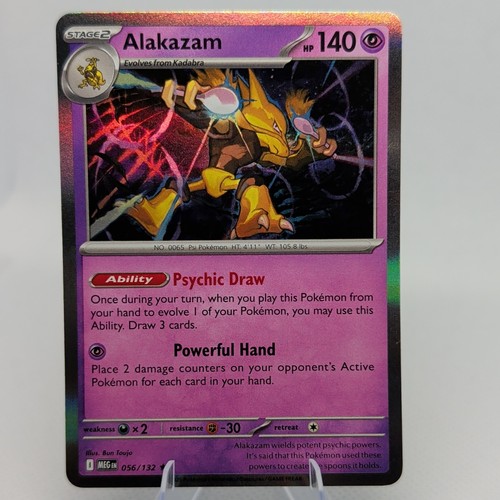 Alakazam 056 132 rare - 056/132, mega