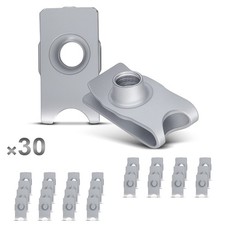 30X Fastening Clips Sheet Nut