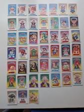 1985 Topps Garbage Pail Kids 2nd Series 2 OS2 Partial Set Good Condition 67cards