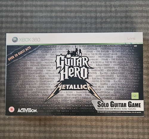 Xbox 360 guitar - guitar, hero