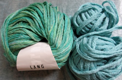 Lang yarns aline mesh ruffle - yarns,