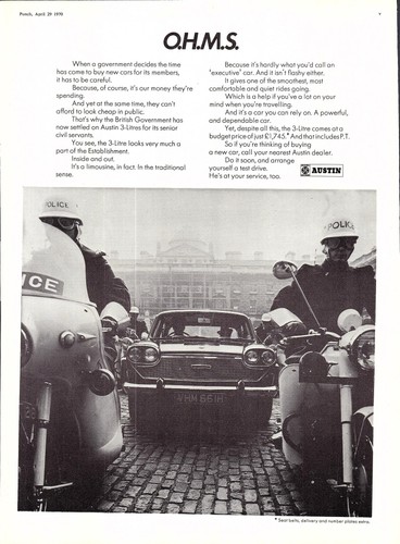 Original 1970 advert - original,