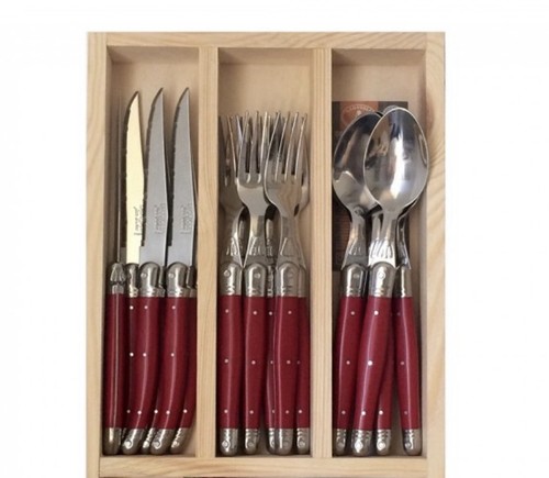 Laguiole cutlery set 18 - cutlery, set,