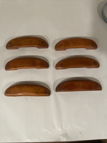 Vintage mid century wood - 6,