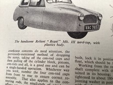 RELIANT REGAL MK III THREE