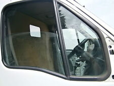 drop glass renault master vauxhall movano driver door breaking parts side van