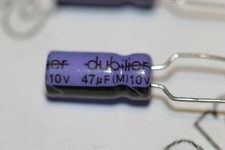 5x 47uF 10V Capacitor Radial