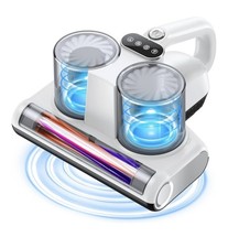 Mattress Vacuum Cleaner Dust Mite UV-C HEPA 16Kpa Suction 500W Corded White