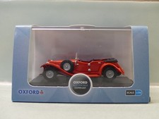 Oxford Diecast 76ALV002 Regency Red Alvis Speed Twenty Car 1 : 76 Scale OO Gauge