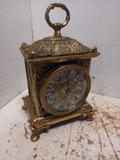Vintage Brass Carriage Clock.