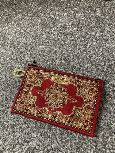 Red gold kilim - gold,
