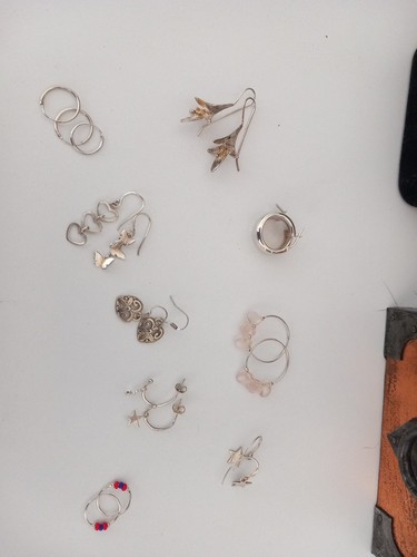 Joblot 925 earings - earings, sterling