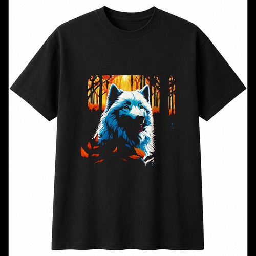 Samoyed colourful dog lover - dog,