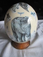 Decoupage Decorative Ostrich
