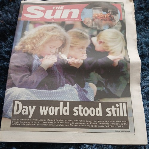 The sun newspaper - newspaper, 15th