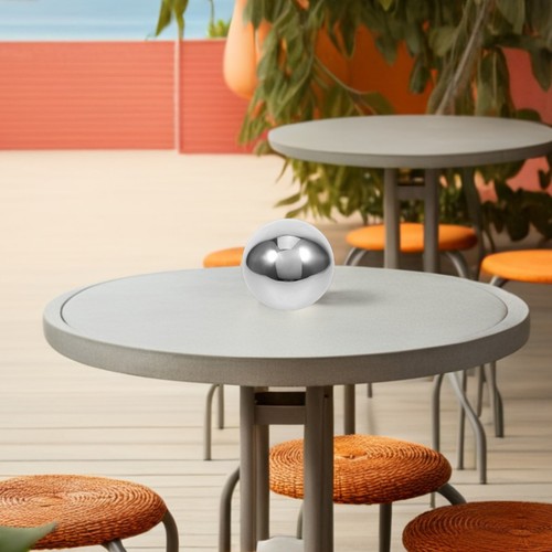 Decorative metal mirror ball - decorative,