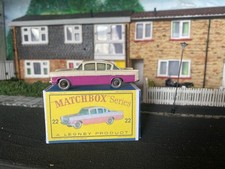XLesney "Matchbox" Series No.22B - Vauxhall Cresta - 1959 In VGC - Boxed
