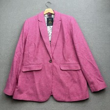 Joules tweed jacket pink - jacket, uk