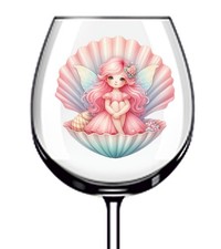 12x Colourful Fairy Seashell