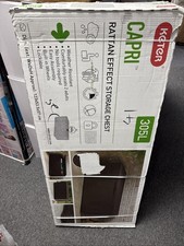 Keter Capri Outdoor Storage Chest - Capacity 305L - Resin - Brown