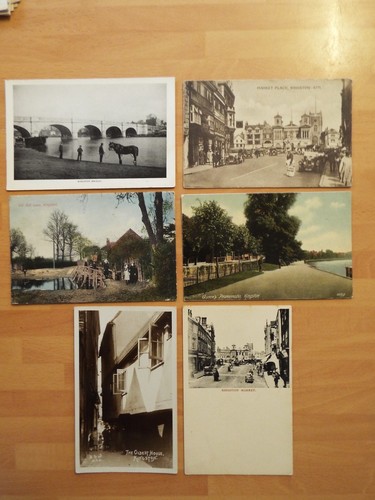 Old lot kingston postcards - old,