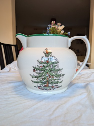 Spode christmas tree - spode, jug