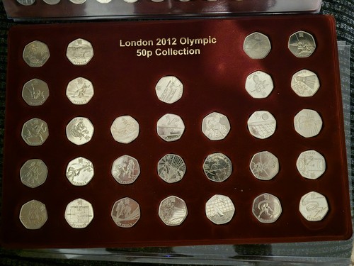 Olympics 2012 complete 50p - olympics, set