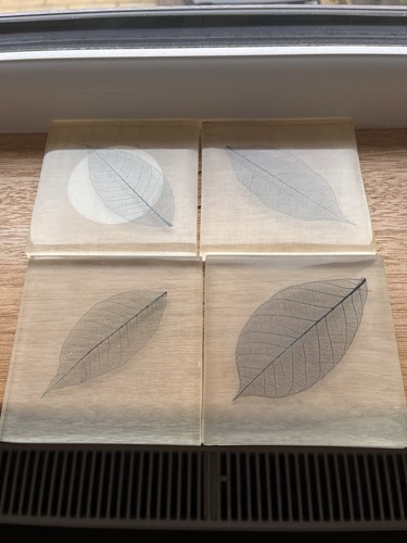 Cloverleaf elements resin leaf - elements,