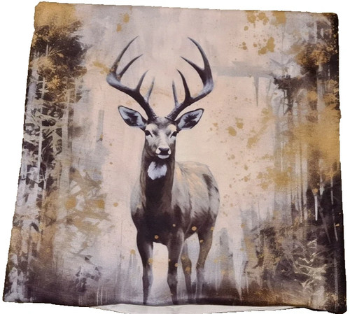 Deer stag acrylics - acrylics, painting