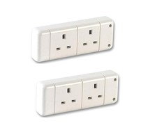 Rewireable 13A Double Socket 3