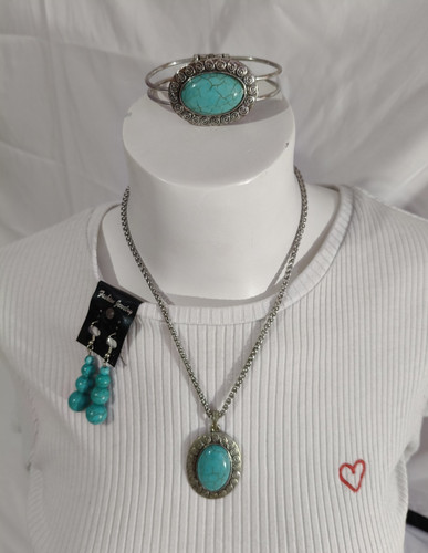Boho turquoise style jewelry - boho,