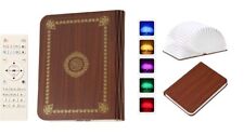 SQ203 LED Foldable  Bluetooth Holy Quran Book Speaker MP3 Player