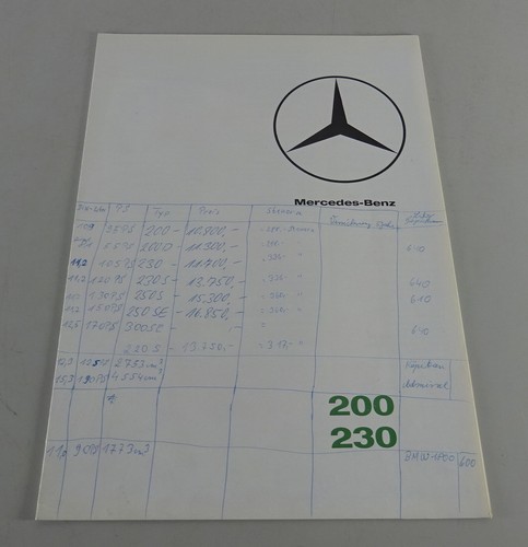 Brochure mercedes benz rear - mercedes,