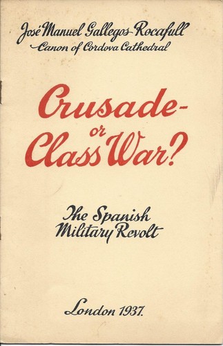 Crusade class war by jose - or, war?