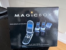 Retro quirky Flip twin dect