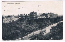 SOUTHPORT POSTCARD - Lord Street Southport  Lancashire