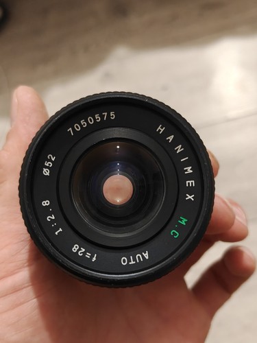 Hanimex 28mm wide - 28mm, f/2.8