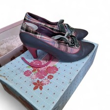 Irregular Choice Poetic Licence Tartan Heels – UK 5 / EU 38  Lace Up Some Wear