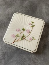 SUPERB SOLID SILVER ENAMEL