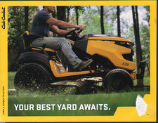 Cub Cadet Lawn & Garden Tractors Brochure Leaflet