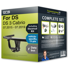 Towbar fixed for DS 3 Cabrio